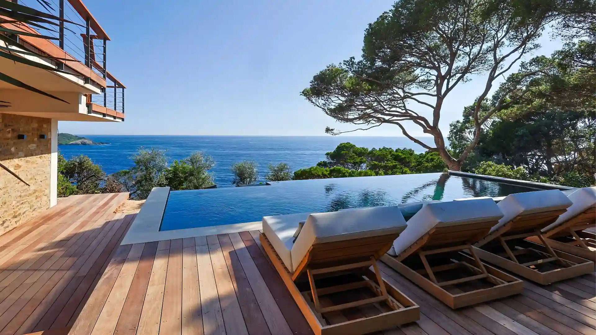 Piscine luxe Var aménagement paysagiste